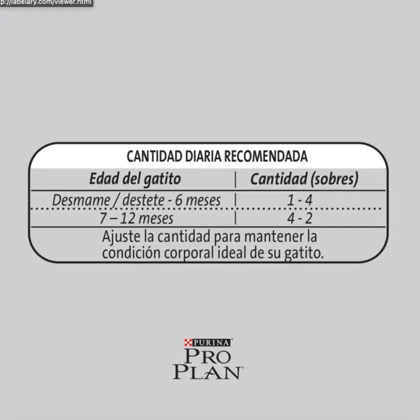 Pro Plan - Purina Húmedos^Purina Pro Plan Pouch Kitten Cat Pollo en Salsa 85gr Pack 15 unidades