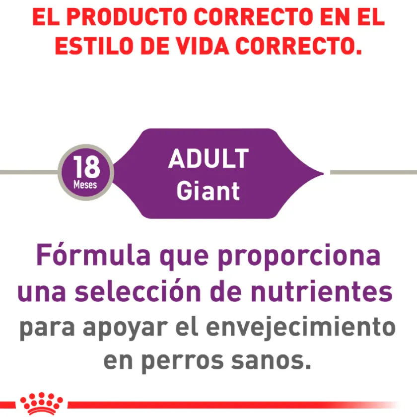 Royal Canin Adultos (1 A 7 Años)^Giant Adulto 15kg