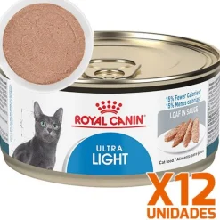 Royal Canin Húmedos^Latas Gato Ultra Light Pate (Weigth Care) 145Gr Pack 12 Unidades