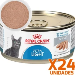 Royal Canin Húmedos^Latas Gato Ultra Light Pate (Weigth Care) 145Gr Pack 24 Unidades