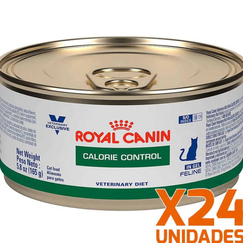 Royal Canin Control Peso^Latas Vet Diet Felino Calorie Control x 24 Unidades