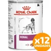 Royal Canin Alimentación Medicada^Latas Vet Diet Canine Renal Support x 12 Unidades