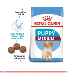 Royal Canin Cachorros (0 A 12 Meses)^Medium Junior 2.5kg