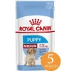 Royal Canin Húmedos^medium Puppy Pouch 140gr x 5 unidades