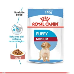 Royal Canin Húmedos^Medium Puppy Pouch Pack 10 Unidades