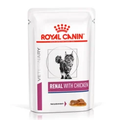 Royal Canin Funcionales | Alimentación Medicada^Pouch Vet Diet Felino Renal Pollo 85gr