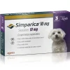 Simparica Antipulgas Y Garrapatas^2.5 a 5kg 3 Comprimidos