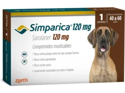Antipulgas Y Garrapatas^Simparica 40 a 60kg 1 Comprimido