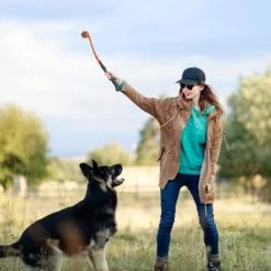 Gigwi Juguetes^Skipdawg Lanzador de pelotas con pelota