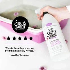 Skouts Honor Limpiadores Y Desodorantes | Neutralizador De Olores^Desodorizante para cajas de arenas sanitarias 1.035ml