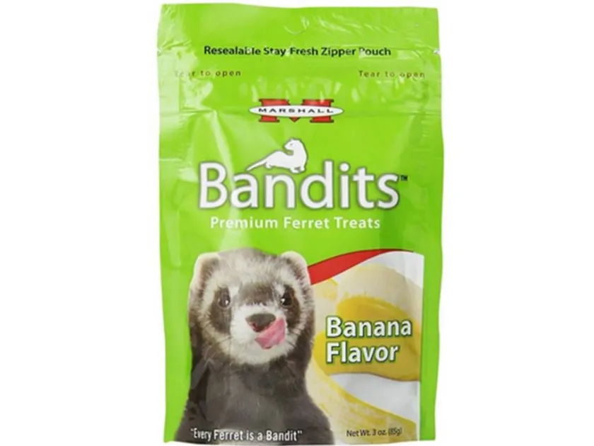 Marshall Hurones^Snack Bandits Banana 85gr