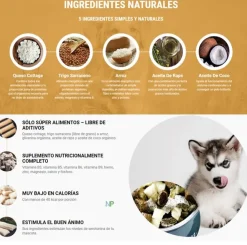 Qchefs Cuidado Dental | Dentales^Snack dental Crocante suave 75gr