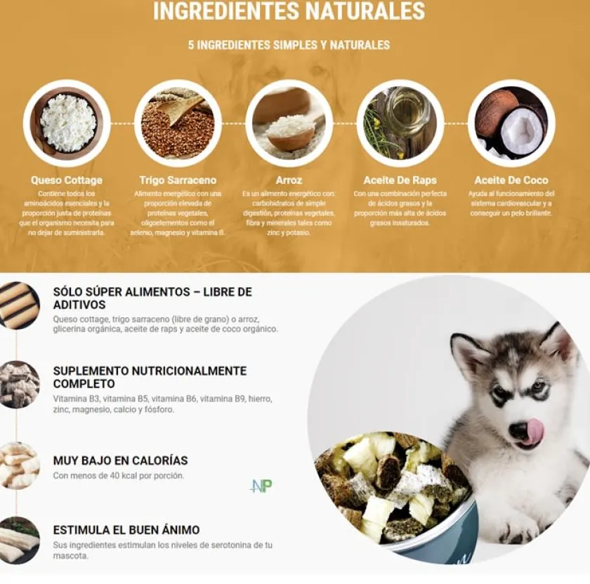 Qchefs Cuidado Dental | Dentales^Snack dental Crocante suave 75gr