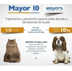 Mayors Vitaminas Y Suplementos^Suplemento nutricional MAYOR 10 pelo y piel 30 comp