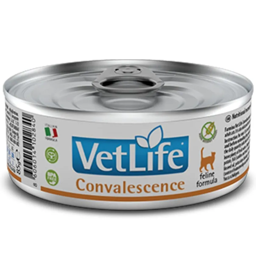 Vet Life Alimentación Medicada^Cat Convalescence Lata 85gr