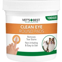 Vet's Best Higiene Y Aseo^Clean Eye Round Pads 100 unidades