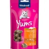 Vitakraft Galletas^Cat Yums Pollo y Hierba Gatera 40gr