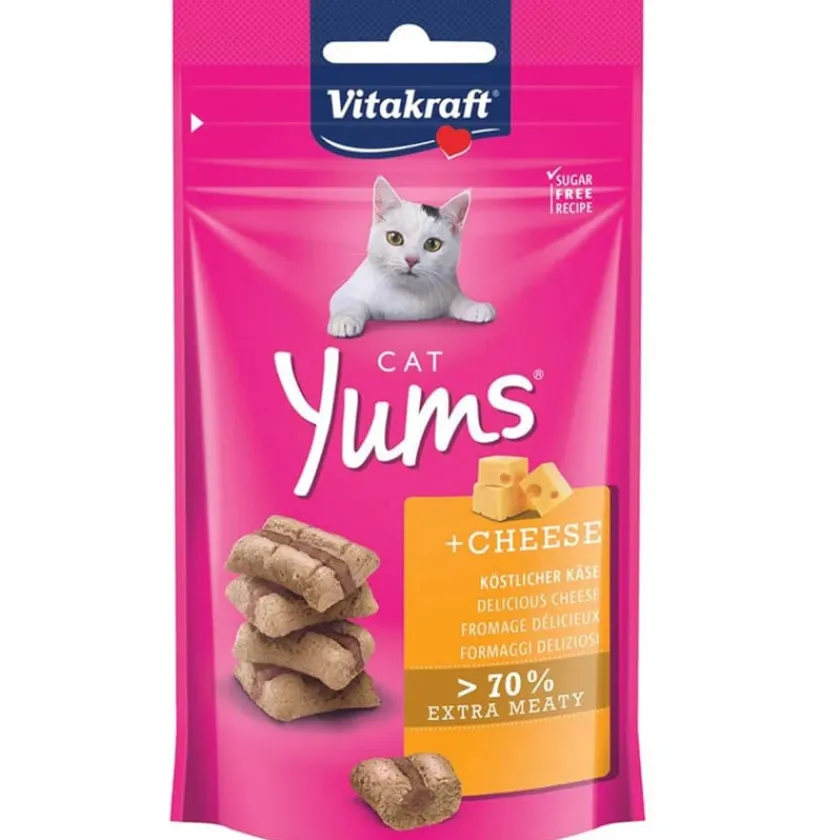 Vitakraft Galletas^Cat Yums Queso 40gr