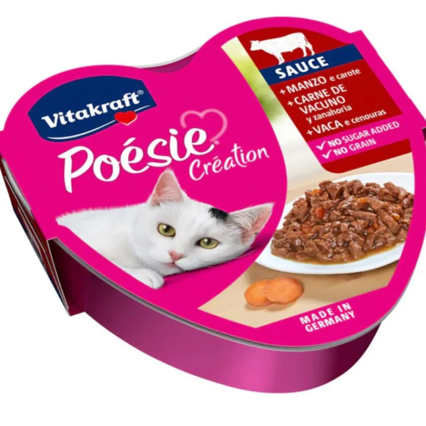 Vitakraft Húmedos | Galletas^Poesie Creation Sabor Carne 85gr