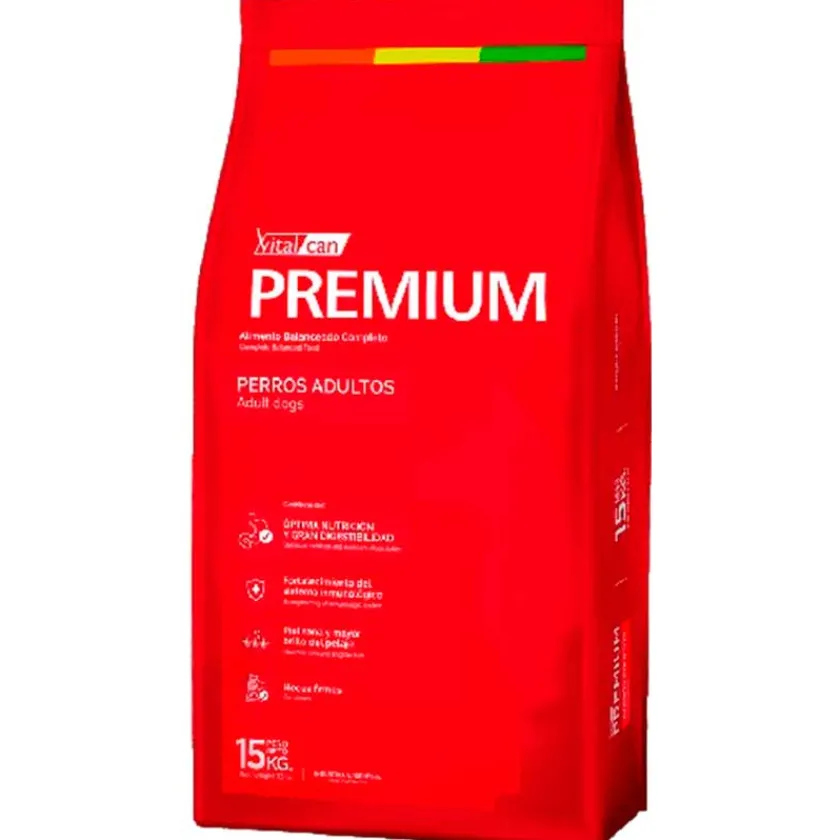 VitalCan Adultos (1 A 7 Años)^Premium Perro Adulto 15 kg