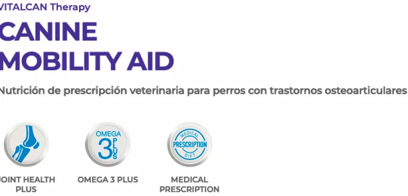 VitalCan Alimentación Medicada^Therapy Canine Mobility Aid 2kg