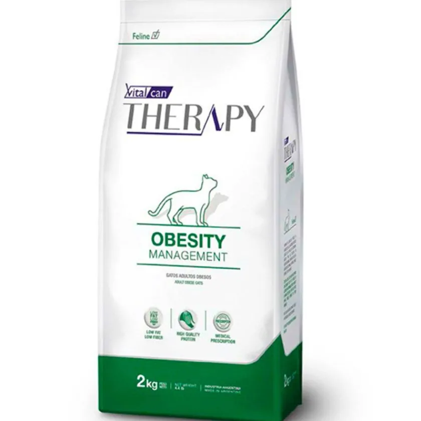 VitalCan Alimentación Medicada^Therapy Felino Obesity 2kg