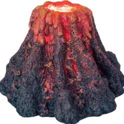 MB Acuaristica^Volcán Dophin con Luz Led