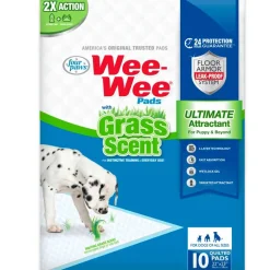 Fit Formula Adiestramiento | Senior (+7 Años)^wee-wee four paws grass scent pads 10 un
