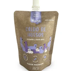 Winga Húmedos^Caldo de Huesos 250gr Snack para Perros
