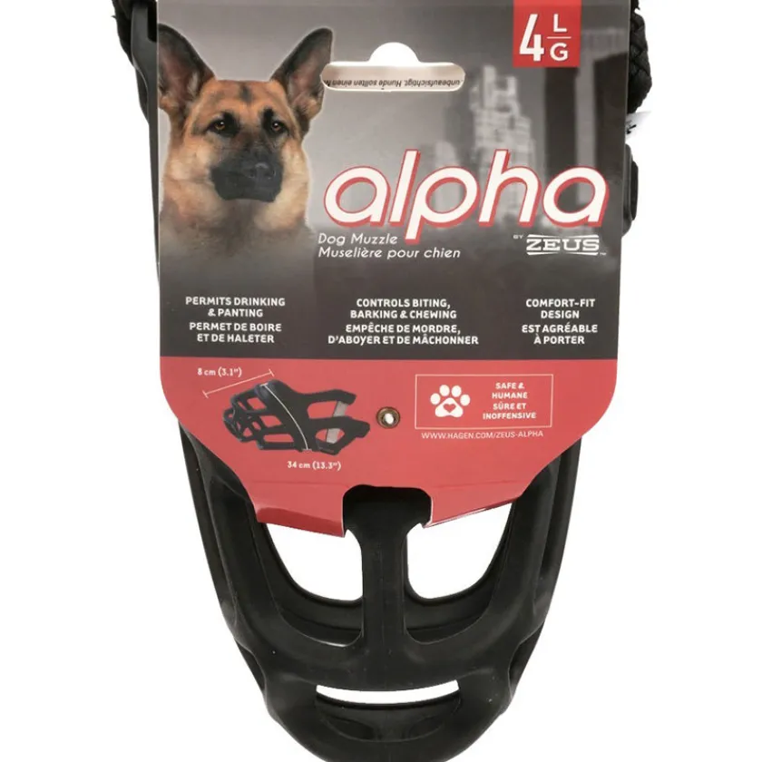 Zeus Adiestramiento^Bozal para perros Alpha